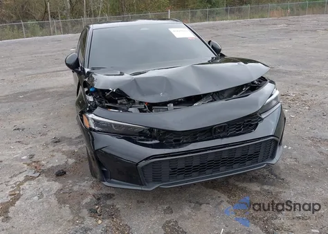 2025 Honda Civic Sport z USA, uszkodzony, nr VIN 2HGFE2F57SH587114